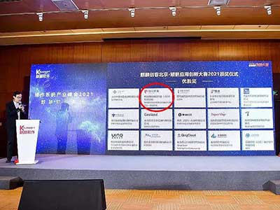 柏睿数据斩获“鲲鹏+麒麟”技术生态2021政府赛道“优胜奖”