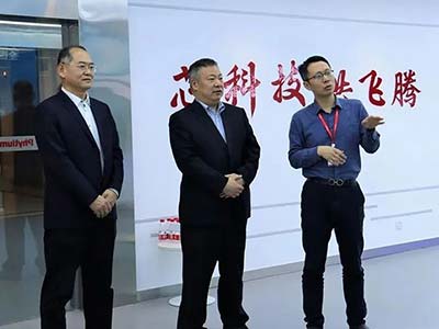 中国民用航空总局第二研究所考察飞腾公司