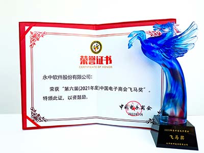 永中软件荣获中国电子商会最高奖项飞马奖