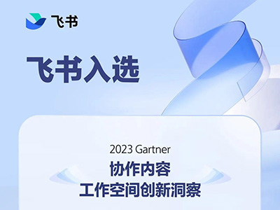 好事成双！飞书入选 Gartner 两大报告